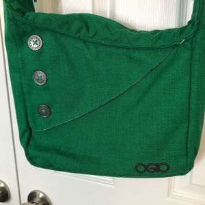OGIO Kelly Green Crossbody Purse with inside Tablet Compartment Storage Sporty
